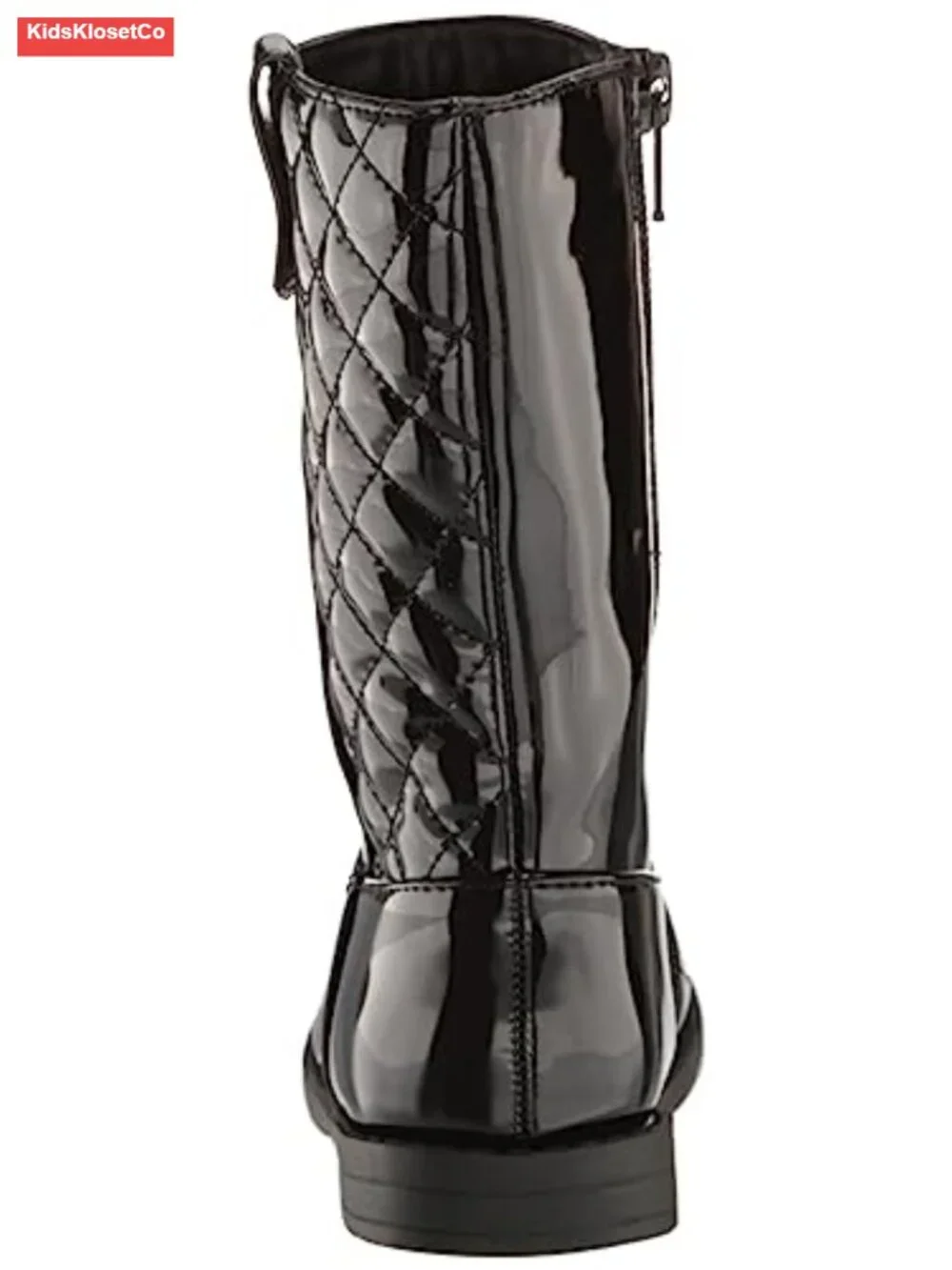Gymboree Girls Knee High Faux Leather Riding Boots with Side Zipper